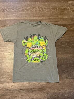 Gildan Gray Teenage Mutant Ninja Turtles Graphic Tee